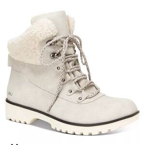 JBU by Jambu Redrock Water Resistant Faux Shearling Ankle Boots Size 9
